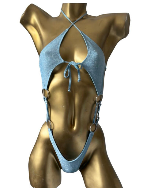 3I Body Marina in shiny fabric Without Stones - Available